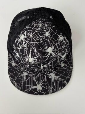 George Hats Spider Web Glow in the Dark Trucker, Child 2-3Y